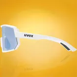 Okulary fotochromowe UVEX Sportstyle 235 V White Matt / Litemirror Blue