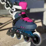 Rolki Rollerblade Maxxum Edge 90 W różowo-granatowe