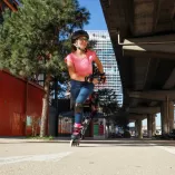 Rolki Rollerblade Maxxum Edge 90 W różowo-granatowe