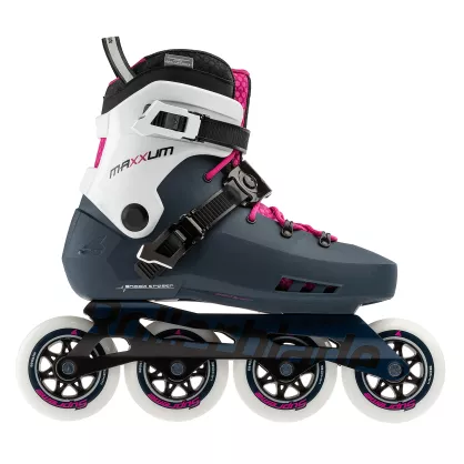 Rolki Rollerblade Maxxum Edge 90 W różowo-granatowe