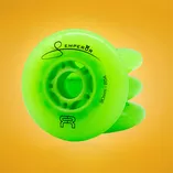 Kółka do rolek FR Downtown Emperor 90mm/85a zielone (4 szt.)