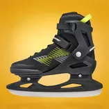 Łyżwy Bladerunner Igniter Ice czarno-limonkowe