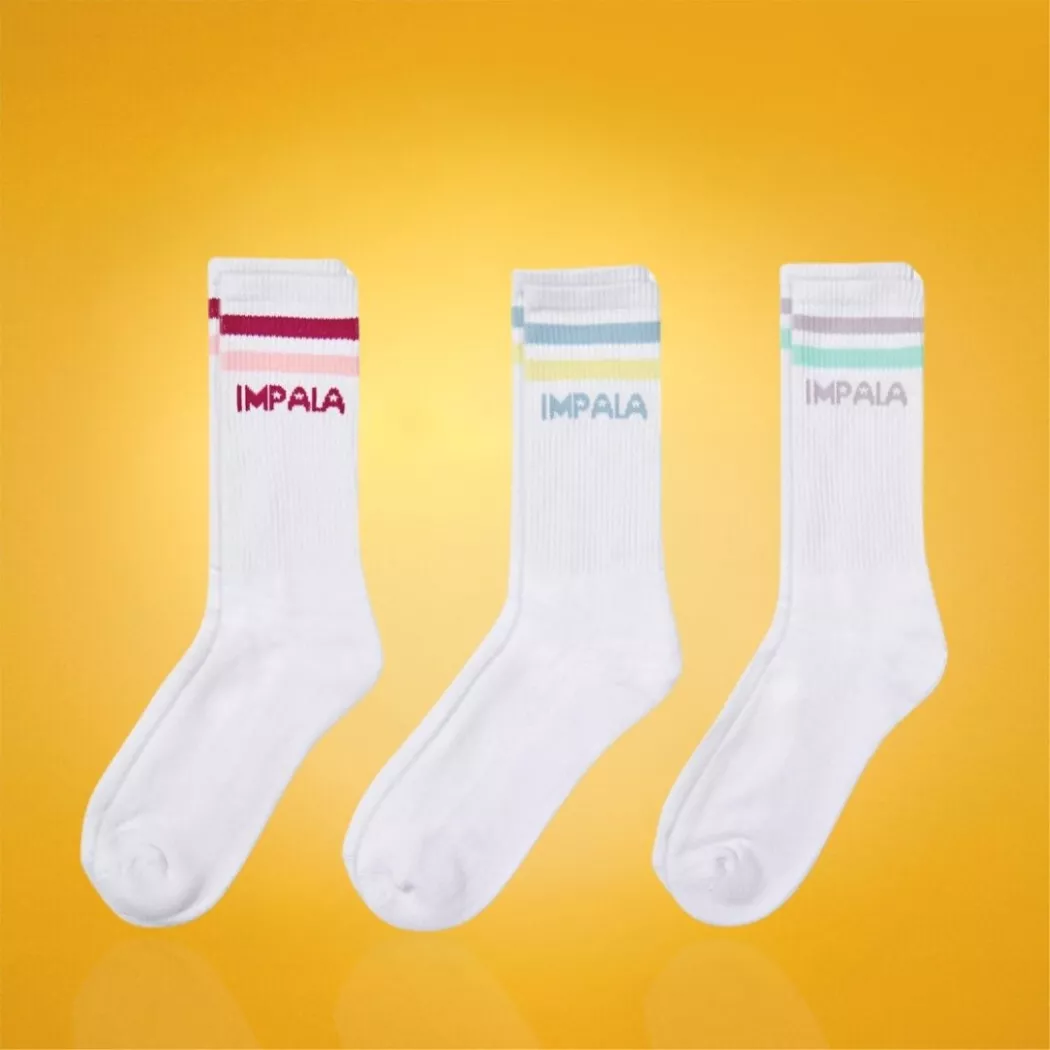 Skarpetki Impala Stripe Sock Pastel (3 pak)