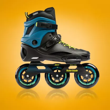 Rolki Rollerblade RB 110 3WD czarno-niebieskie