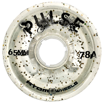 Kółka Atom Skates Pulse Glitter 65x37mm