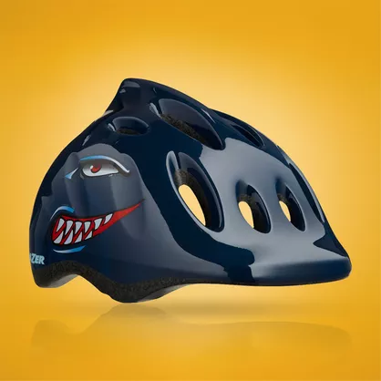 Kask dziecięcy Lazer Max+ rekin granatowy