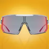 Okulary przeciwsłoneczne UVEX Sportstyle 235 Smoke Transparent / Mirror Red