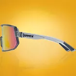 Okulary przeciwsłoneczne UVEX Sportstyle 235 Smoke Transparent / Mirror Red