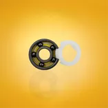 Łożyska hybrydowe 5-kulkowe tytanowe Stelior Black Ceramic do rolek (16 szt.)