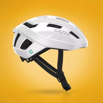 Kask na rolki - Lazer Tempo KinetiCore biały