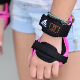 Ochraniacze dziecięce Rollerblade Skate Gear Junior 3-pak czarno-różowe