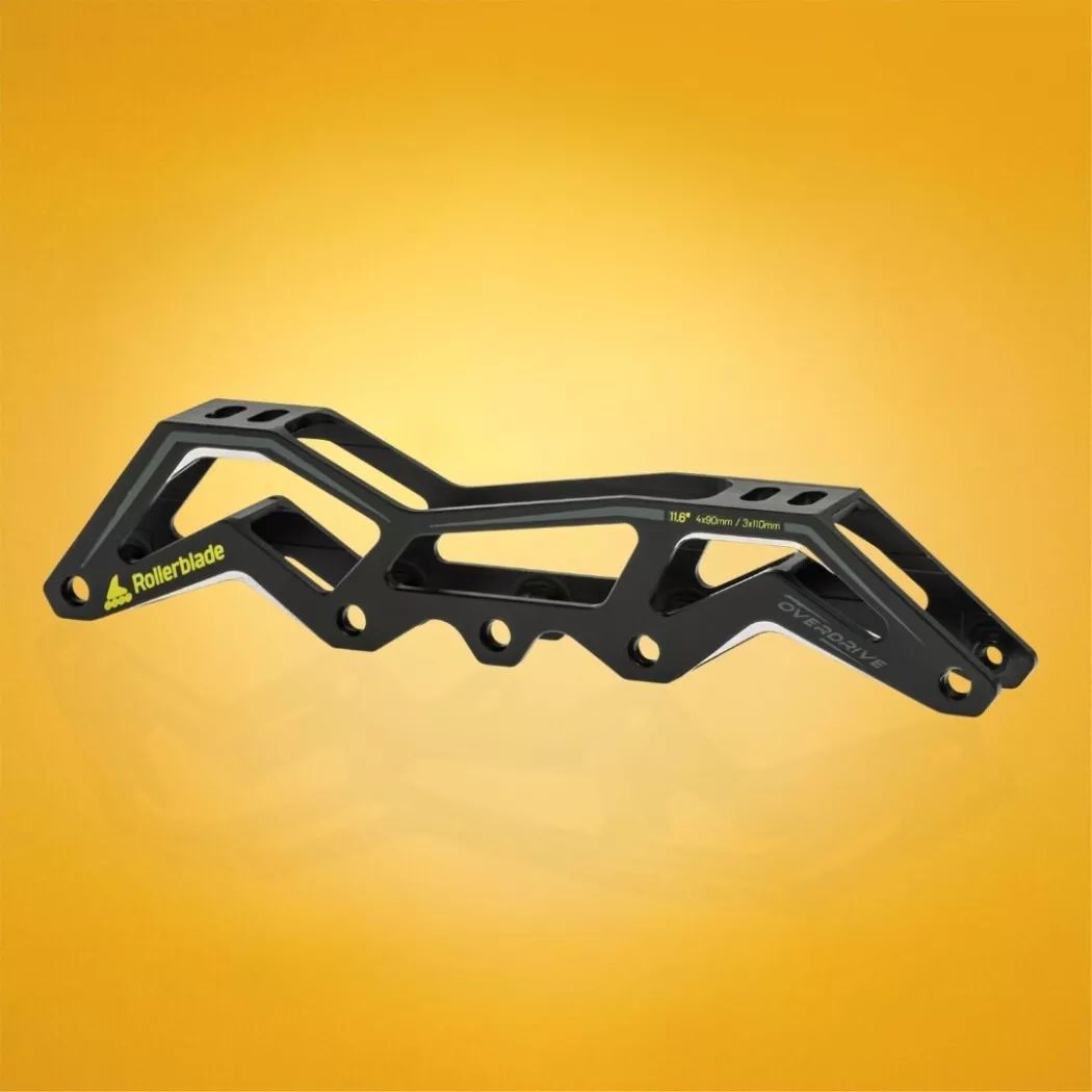 Szyny do rolek Rollerblade OVERDRIVE 4x90mm 11,6'