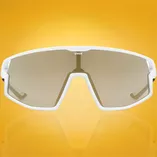 Okulary przeciwsłoneczne UVEX Skyryse White Matt / Mirror Gold