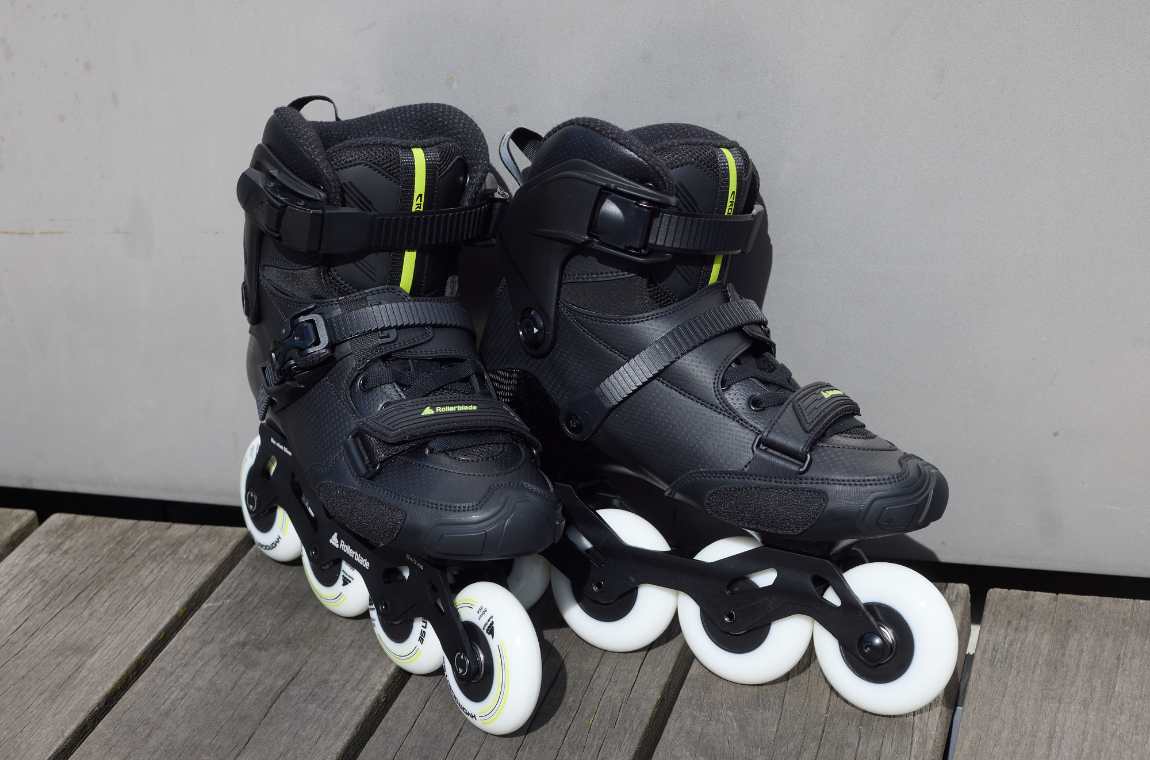 Rolki Rollerblade CROSSFIRE LX 2026 czarno-limonkowe