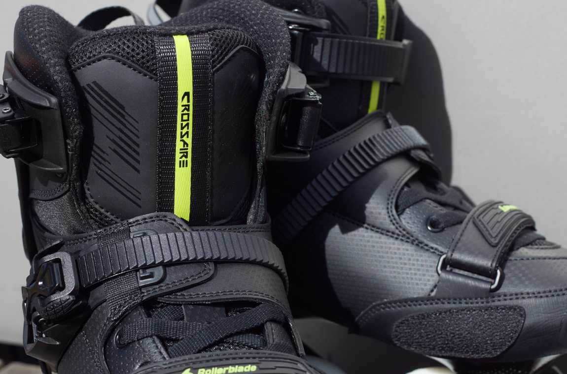 Rolki Rollerblade CROSSFIRE LX 2026 czarno-limonkowe