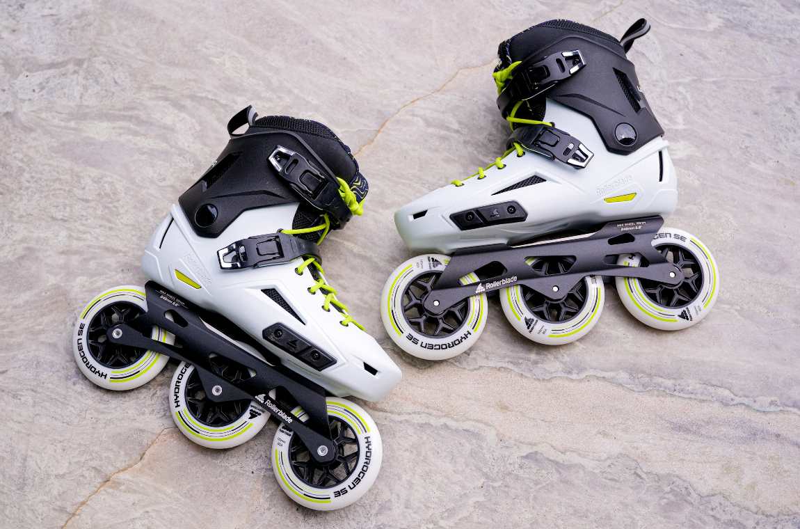 Rolki Rollerblade Lightning 110 biało-czarne