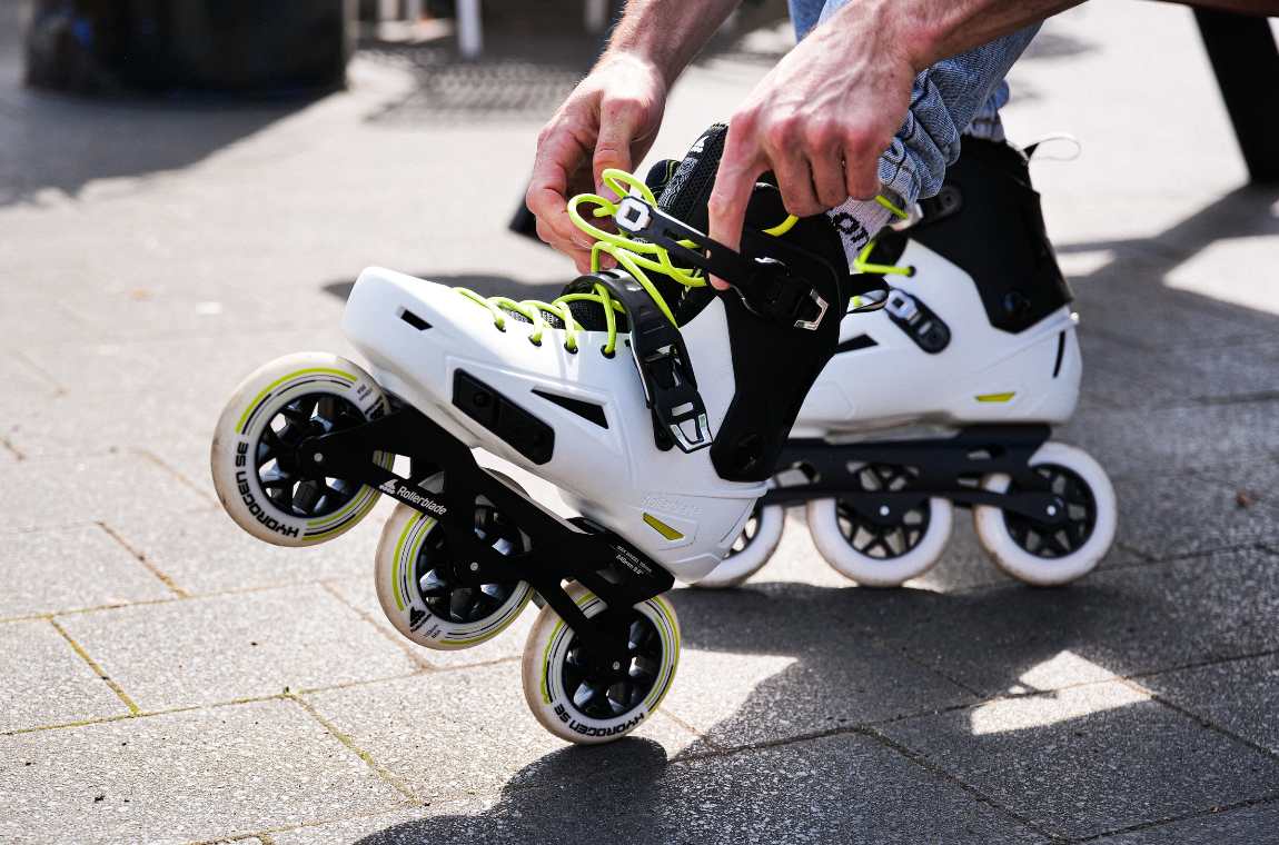 Rolki Rollerblade Lightning 110 biało-czarne