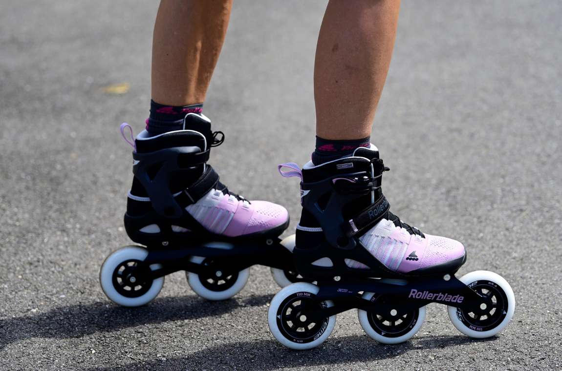 Rolki Rollerblade Macroblade 110 3WD W szaro-różowe