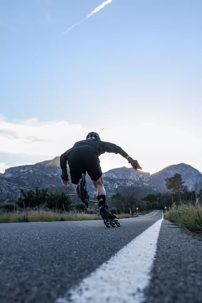 Rolki Rollerblade Macroblade 110 3WD czarno-limonkowe