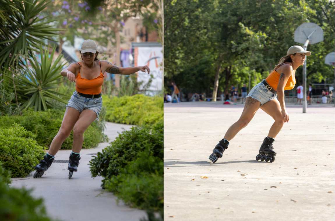 Rolki Rollerblade RB 80 W czarno-błękitne