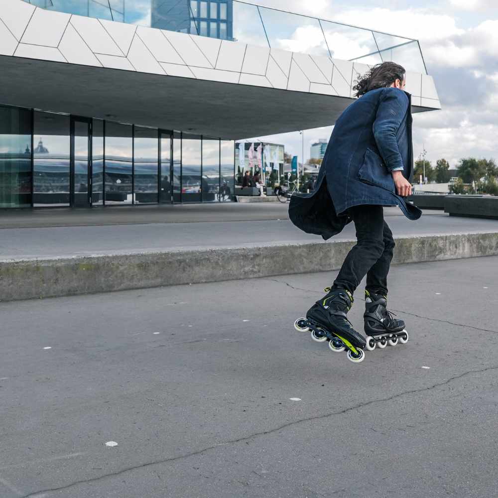 Rolki Rollerblade RB XL czarno-limonkowe