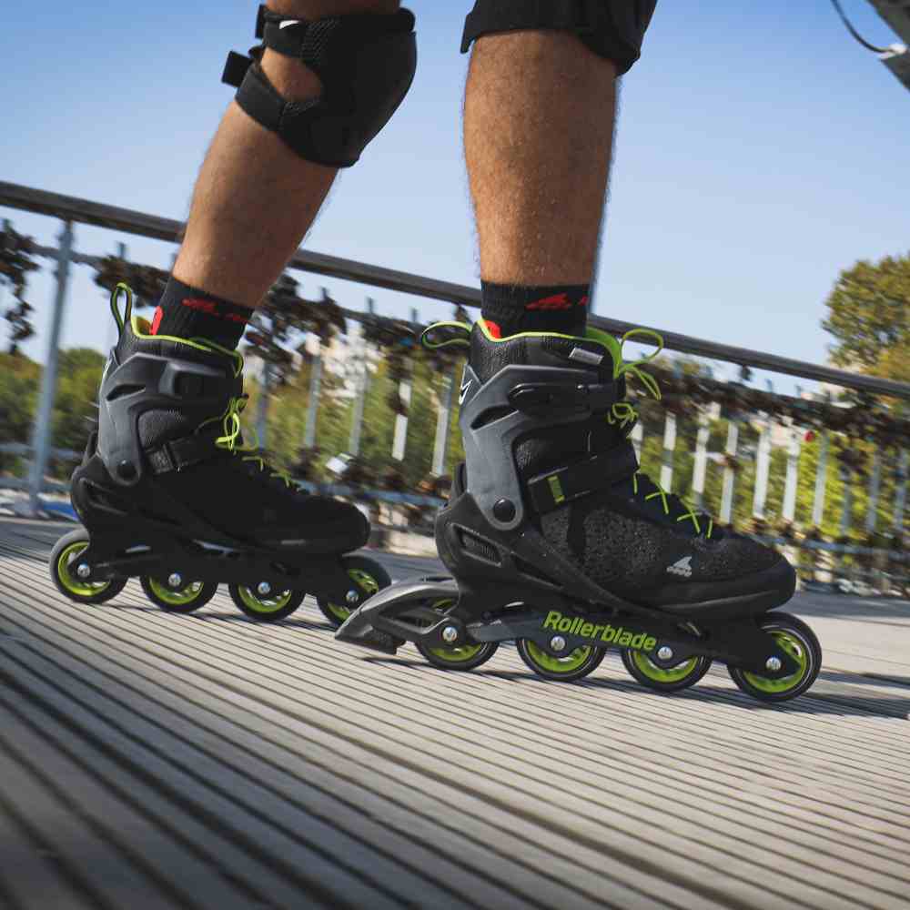 Rolki Rollerblade Zetrablade Elite czarno-limonkowe