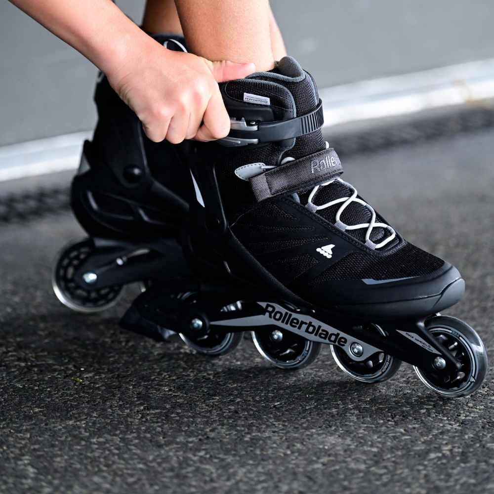 Rolki Rollerblade Zetrablade czarno-srebrne