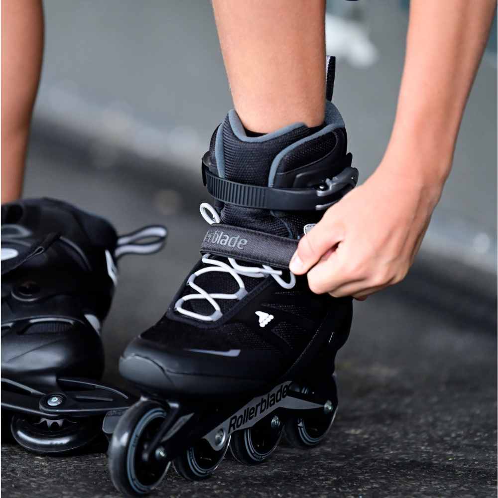 Rolki Rollerblade Zetrablade czarno-srebrne