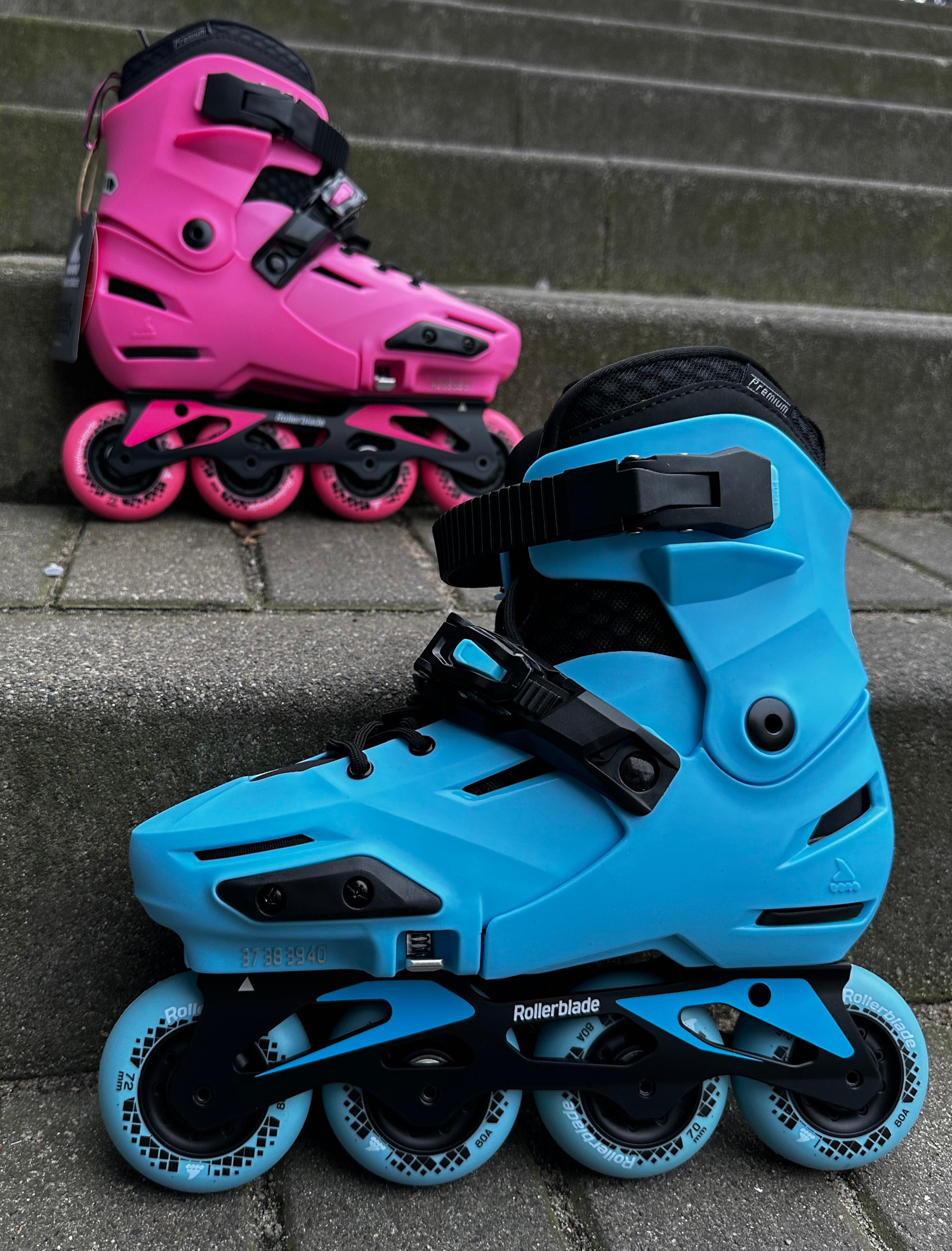 Rolki Rollerblade APEX XC G różowe
