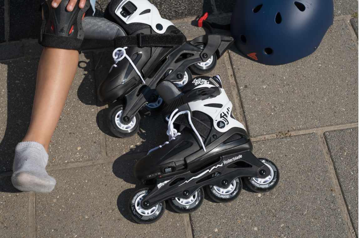 Rolki Rollerblade Fury czarno-białe