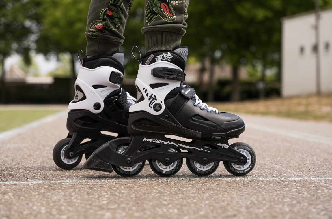 Rolki Rollerblade Fury czarno-białe