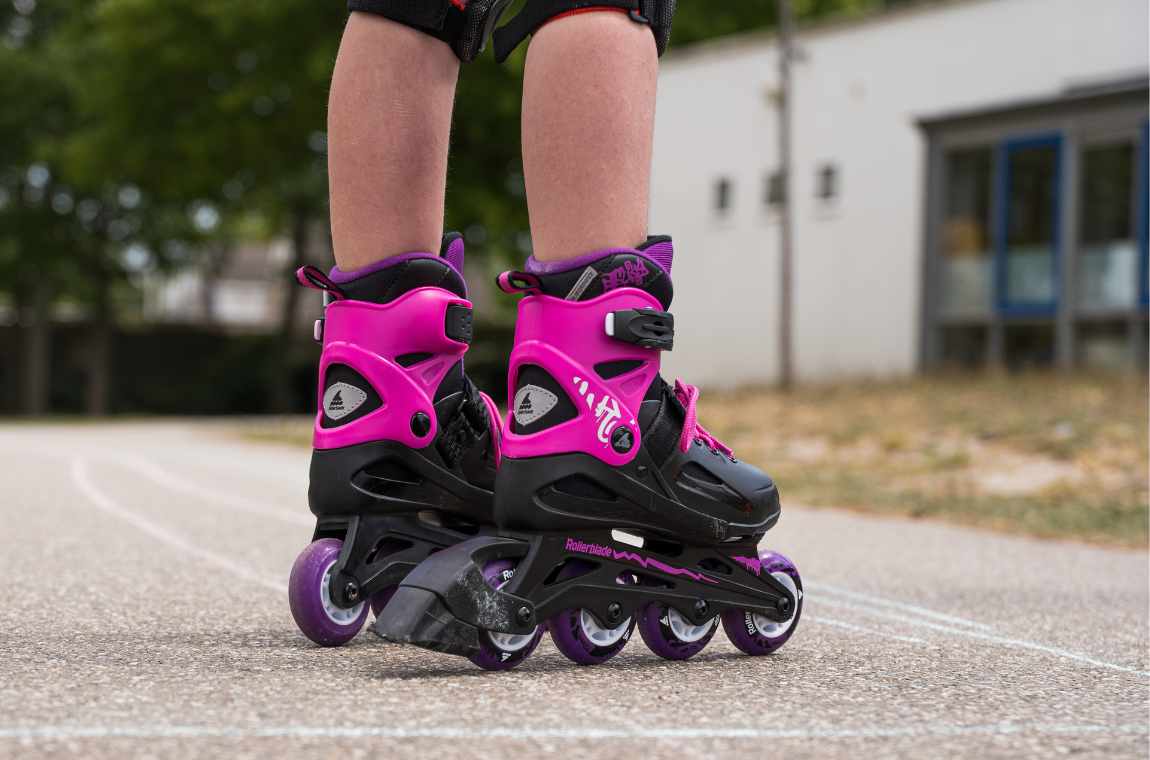 Rolki Rollerblade Fury G czarno-różowe