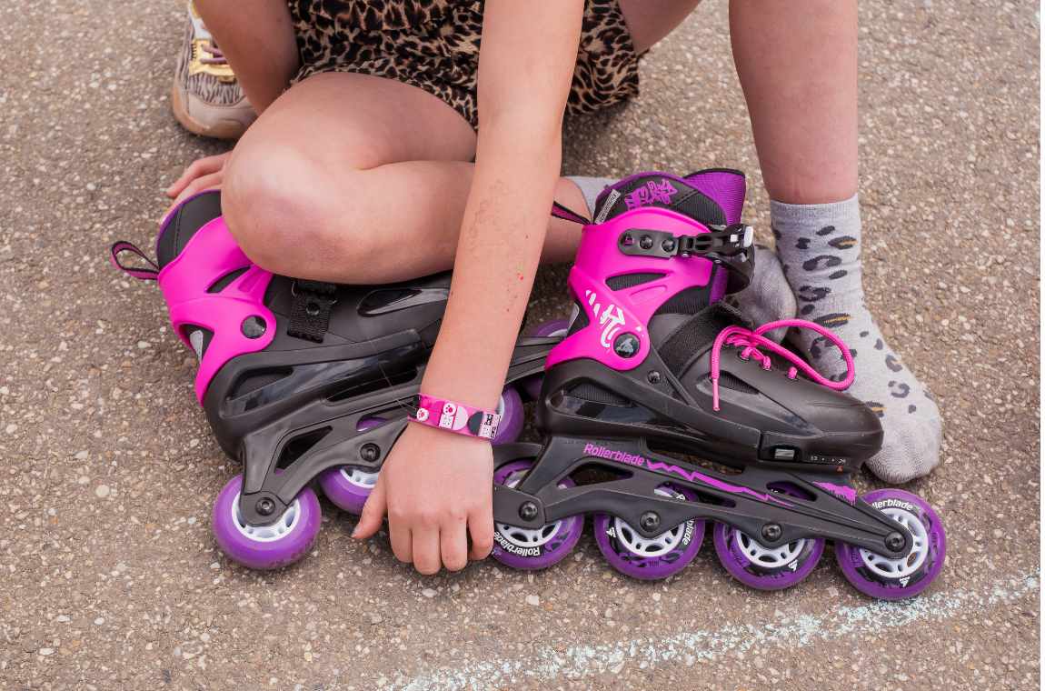 Rolki Rollerblade Fury G czarno-różowe