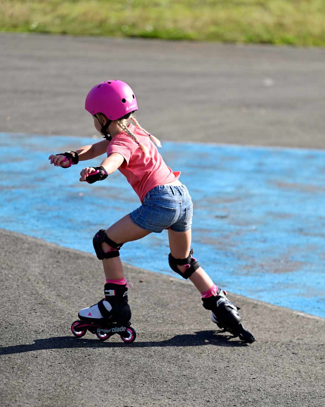 Rolki Rollerblade Microblade Free 3WD G szaro-różowe