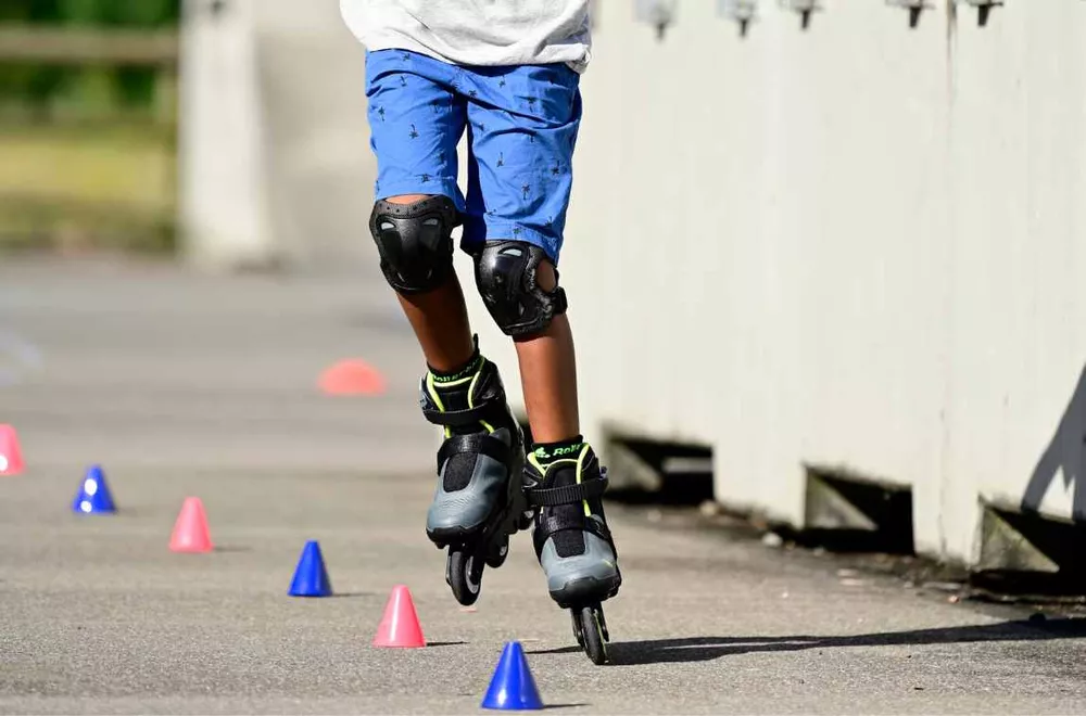 Rolki Rollerblade Microblade Free 3WD szaro-limonkowe