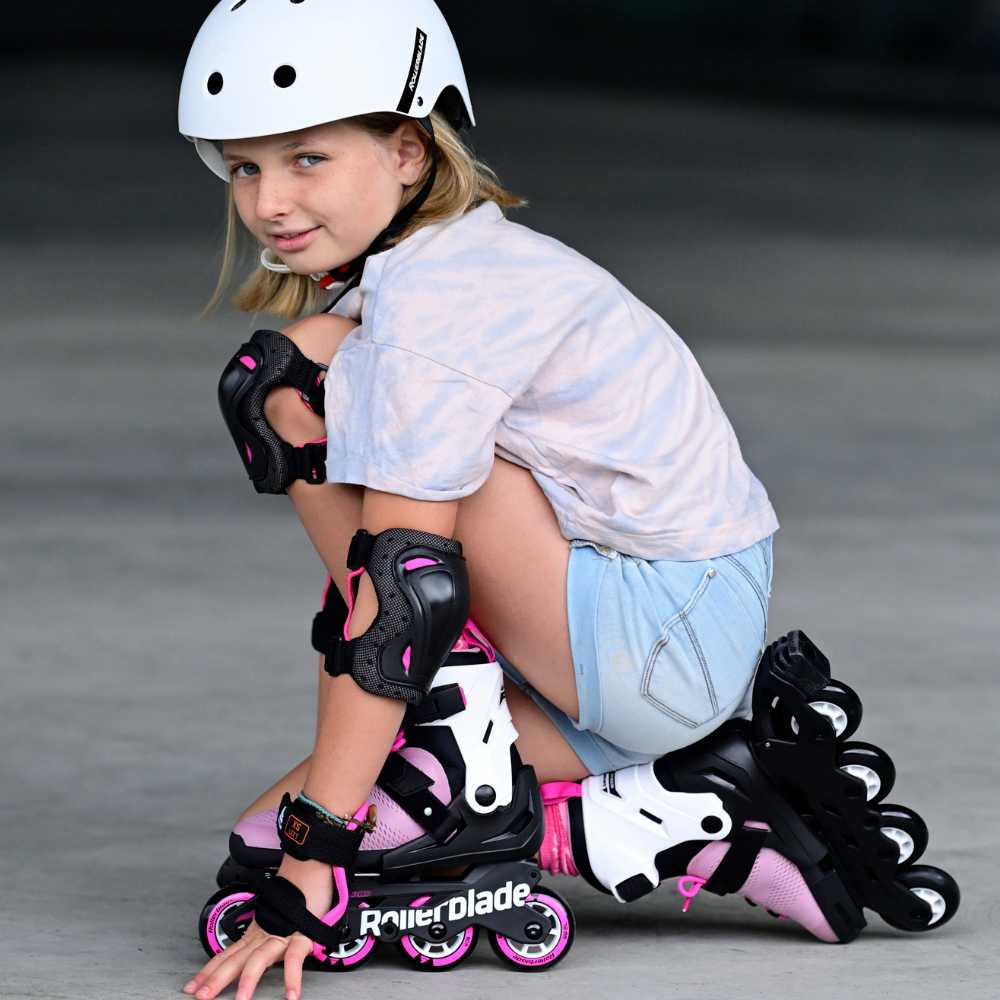 Rolki Rollerblade Microblade różowo-białe