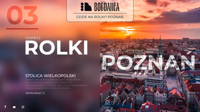 Gdzie jeździć na rolkach w Poznaniu? Odkryj kilka idealnych miejscówek.