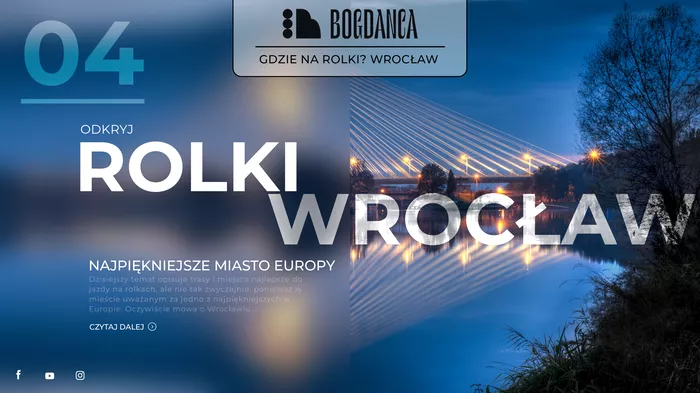 Gdzie jeździć na rolkach we Wrocławiu? Odkryj kilka idealnych miejscówek.