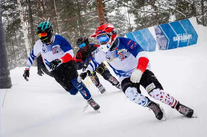 Konrad Kita na międzynarodowych zawodach ICE CROSS